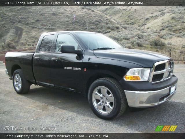 2012 Dodge Ram 1500 ST Quad Cab in Black