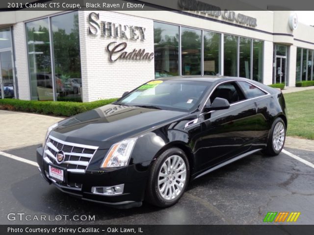 2011 Cadillac CTS Coupe in Black Raven
