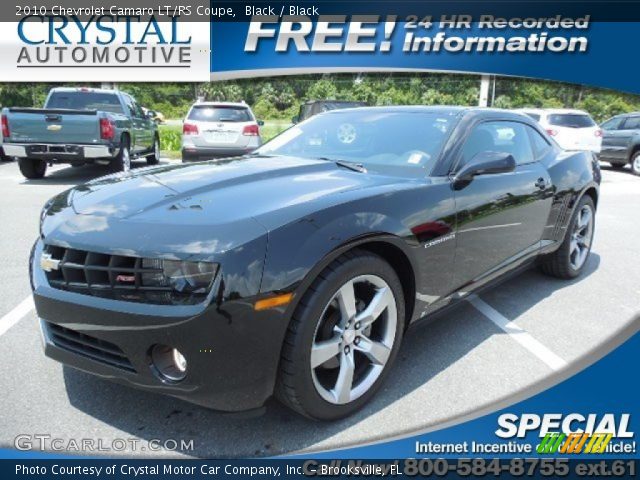 2010 Chevrolet Camaro LT/RS Coupe in Black