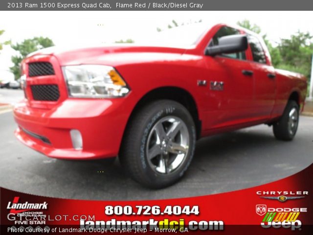 2013 Ram 1500 Express Quad Cab in Flame Red