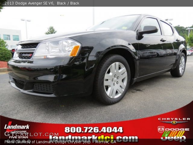 2013 Dodge Avenger SE V6 in Black