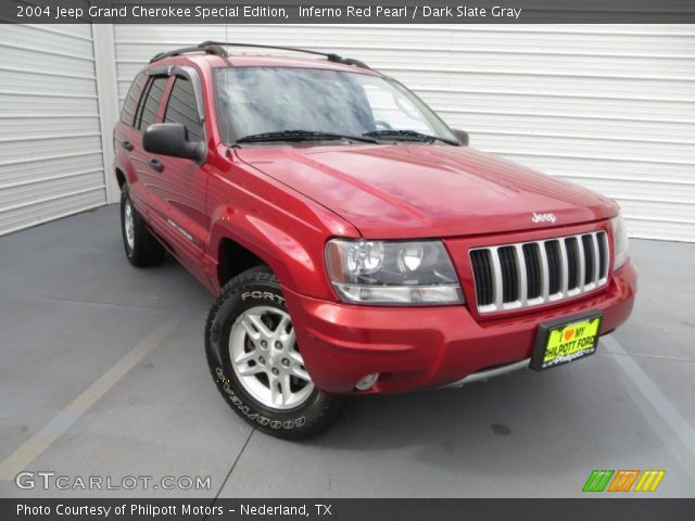 2004 Jeep Grand Cherokee Special Edition in Inferno Red Pearl