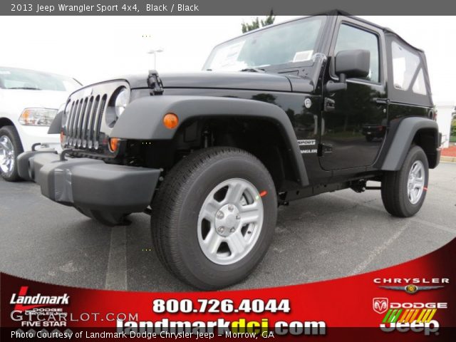2013 Jeep Wrangler Sport 4x4 in Black