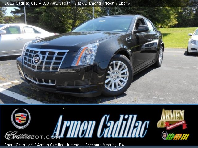 2013 Cadillac CTS 4 3.0 AWD Sedan in Black Diamond Tricoat
