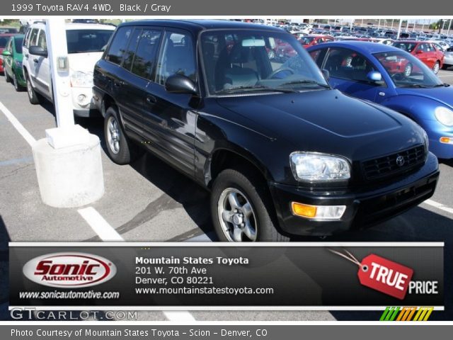 1999 Toyota RAV4 4WD in Black