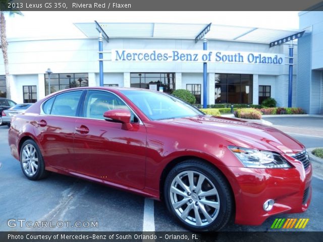 2013 Lexus GS 350 in Riviera Red