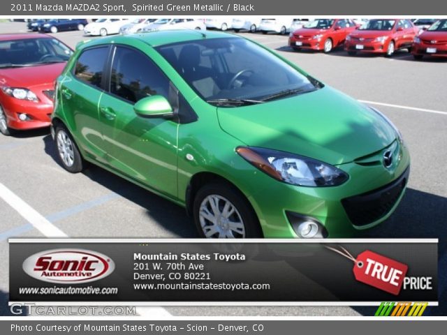 2011 Mazda MAZDA2 Sport in Spirited Green Metallic