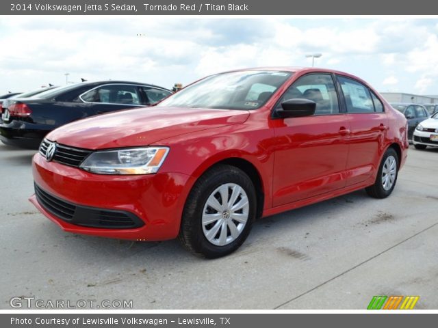 2014 Volkswagen Jetta S Sedan in Tornado Red