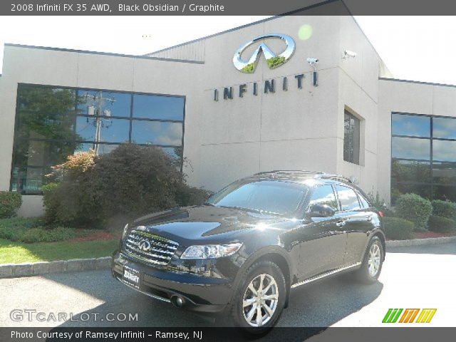2008 Infiniti FX 35 AWD in Black Obsidian