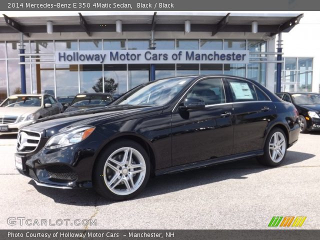 2014 Mercedes-Benz E 350 4Matic Sedan in Black