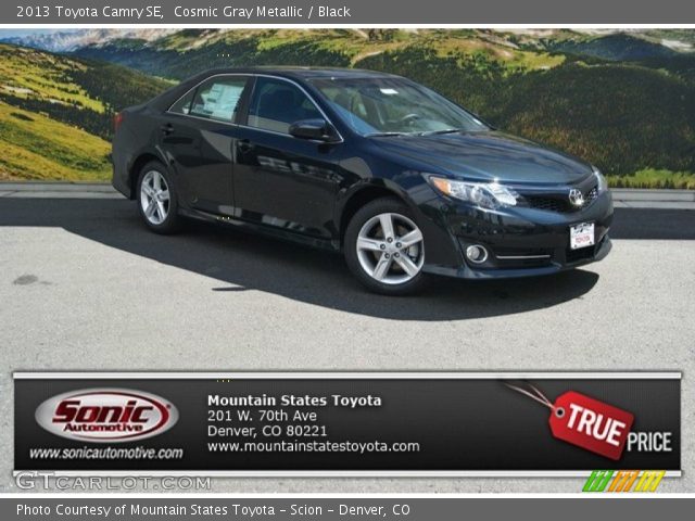 2013 Toyota Camry SE in Cosmic Gray Metallic