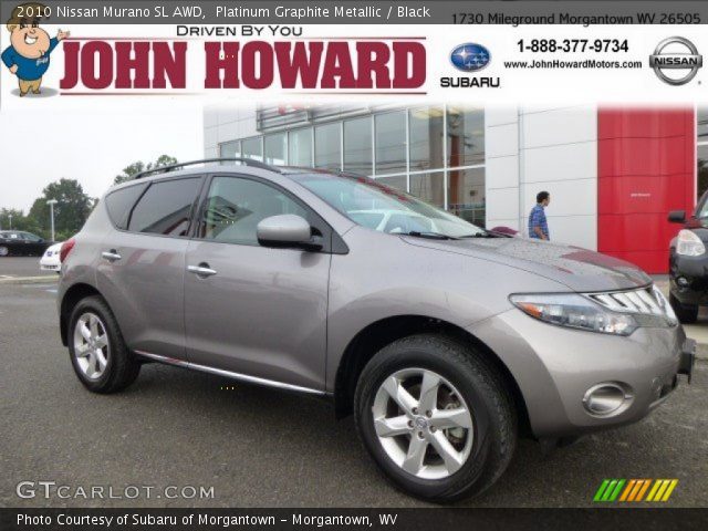 2010 Nissan Murano SL AWD in Platinum Graphite Metallic