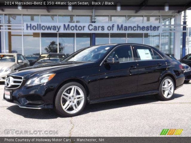 2014 Mercedes-Benz E 350 4Matic Sport Sedan in Black