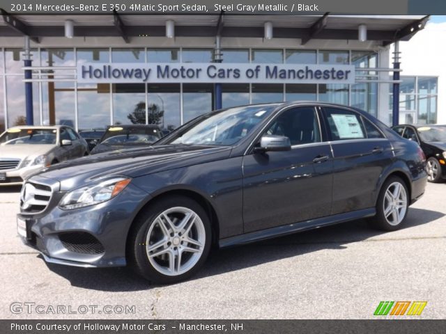 2014 Mercedes-Benz E 350 4Matic Sport Sedan in Steel Gray Metallic