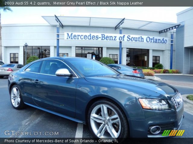 2009 Audi S5 4.2 quattro in Meteor Grey Pearl Effect