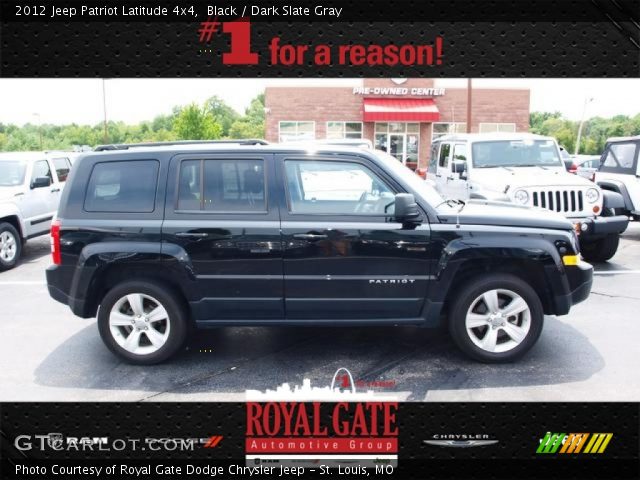 2012 Jeep Patriot Latitude 4x4 in Black