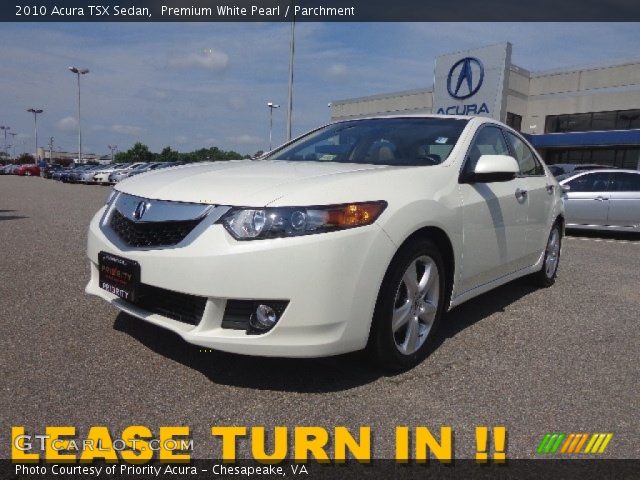 2010 Acura TSX Sedan in Premium White Pearl