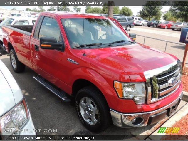 2012 Ford F150 XLT Regular Cab in Race Red