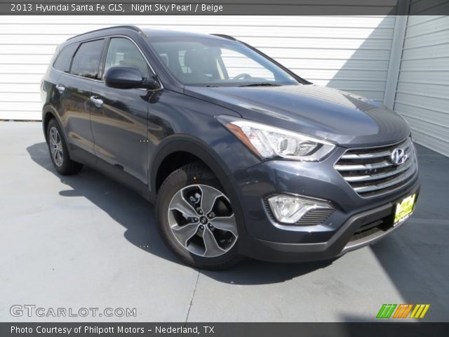 2013 Hyundai Santa Fe GLS in Night Sky Pearl