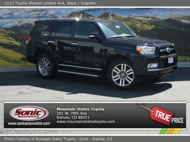 2013 Toyota 4Runner Limited 4x4 in Black