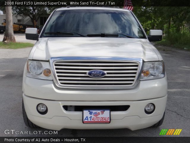 2008 Ford F150 Limited SuperCrew in White Sand Tri-Coat
