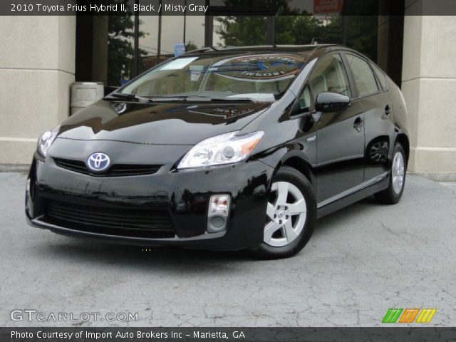 2010 Toyota Prius Hybrid II in Black