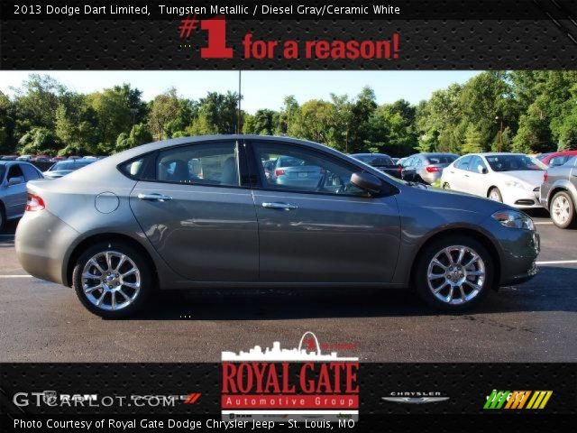 2013 Dodge Dart Limited in Tungsten Metallic