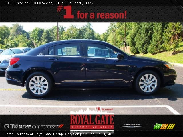 2013 Chrysler 200 LX Sedan in True Blue Pearl