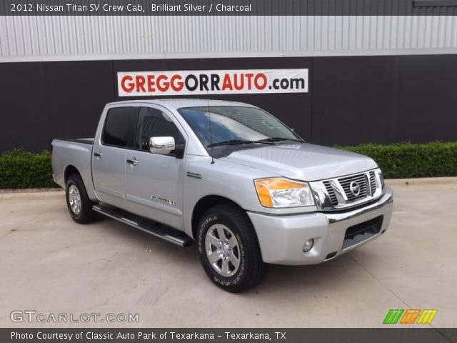 2012 Nissan Titan SV Crew Cab in Brilliant Silver