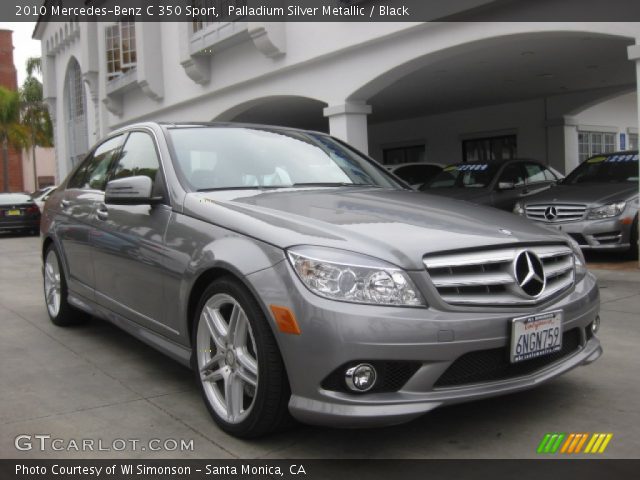 2010 Mercedes-Benz C 350 Sport in Palladium Silver Metallic