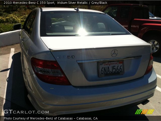 2010 Mercedes-Benz C 350 Sport in Iridium Silver Metallic