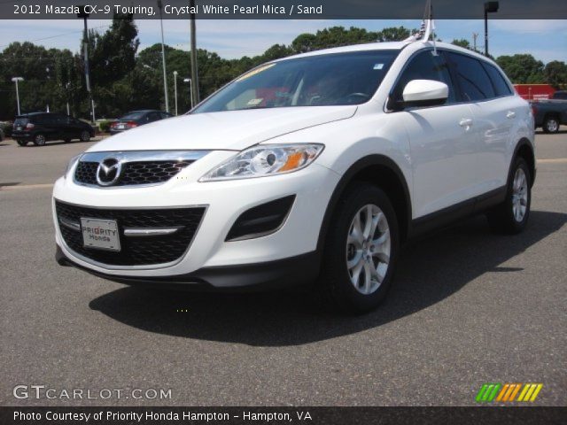 2012 Mazda CX-9 Touring in Crystal White Pearl Mica