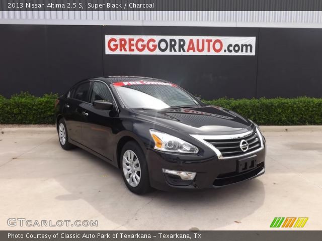 2013 Nissan Altima 2.5 S in Super Black