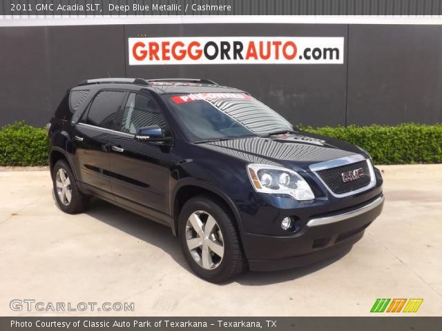 2011 GMC Acadia SLT in Deep Blue Metallic