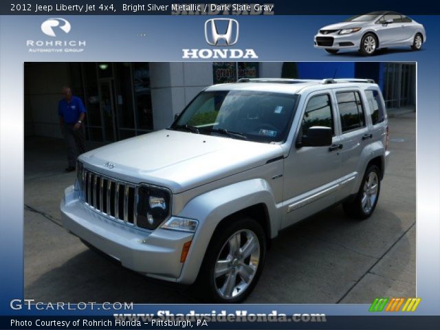 2012 Jeep Liberty Jet 4x4 in Bright Silver Metallic