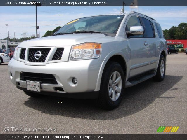 2010 Nissan Armada SE in Silver Lightning Metallic