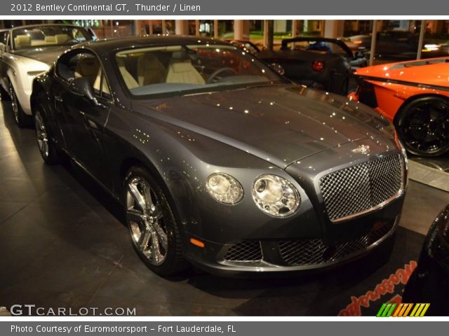 2012 Bentley Continental GT  in Thunder