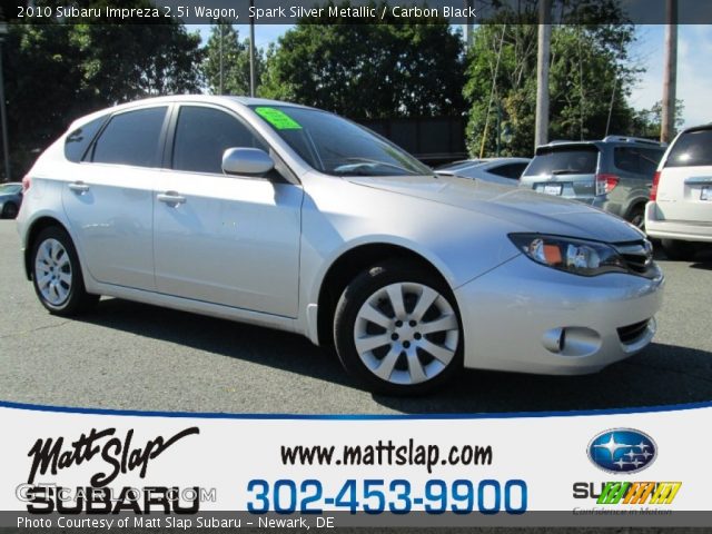 2010 Subaru Impreza 2.5i Wagon in Spark Silver Metallic