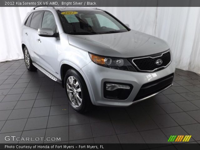 2012 Kia Sorento SX V6 AWD in Bright Silver