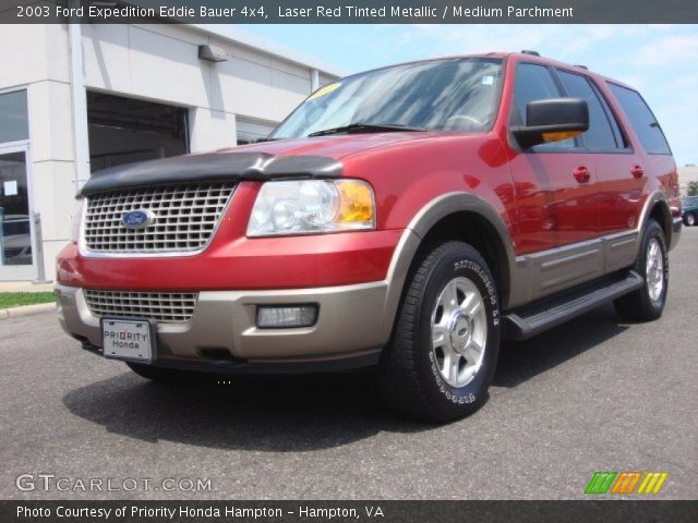 2003 Ford Expedition Eddie Bauer 4x4 in Laser Red Tinted Metallic