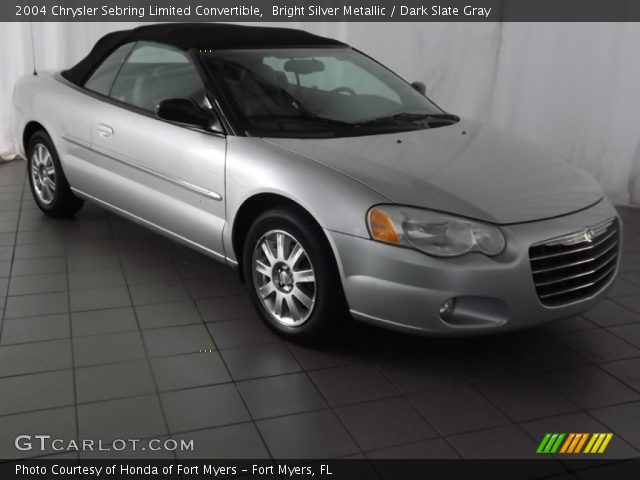 2004 Chrysler Sebring Limited Convertible in Bright Silver Metallic