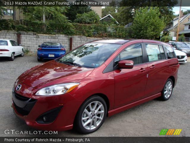 2013 Mazda MAZDA5 Grand Touring in Zeal Red Mica