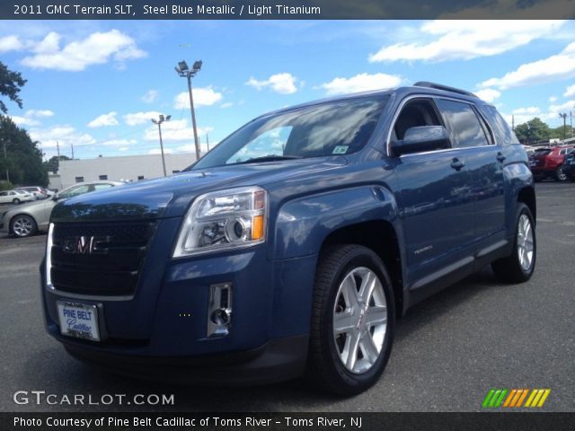 2011 GMC Terrain SLT in Steel Blue Metallic
