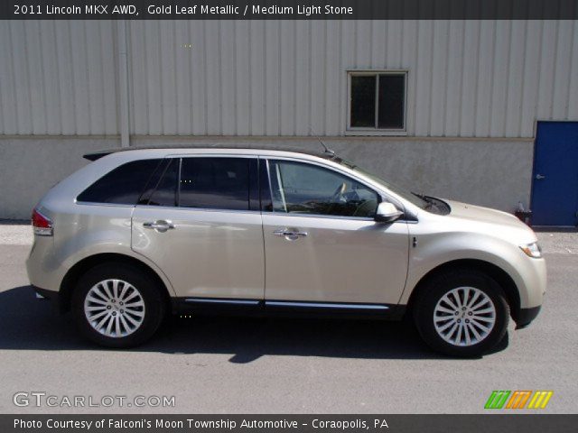 2011 Lincoln MKX AWD in Gold Leaf Metallic