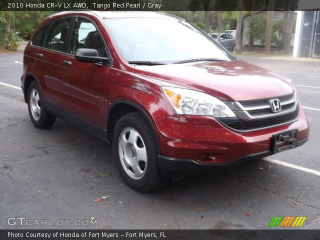 2010 Honda CR-V LX AWD in Tango Red Pearl