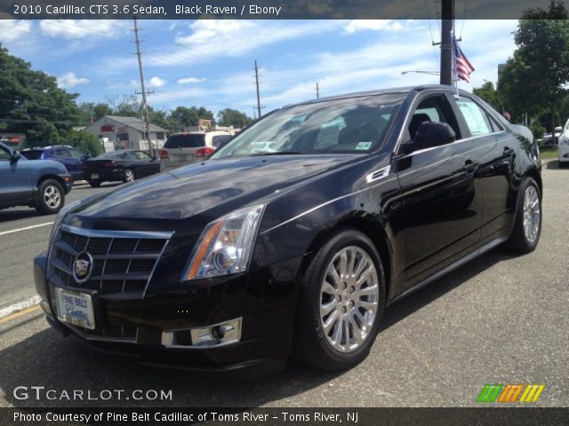 2010 Cadillac CTS 3.6 Sedan in Black Raven