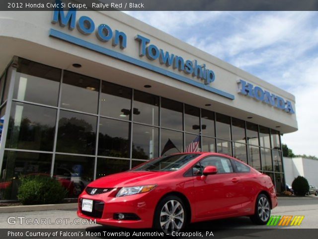 2012 Honda Civic Si Coupe in Rallye Red