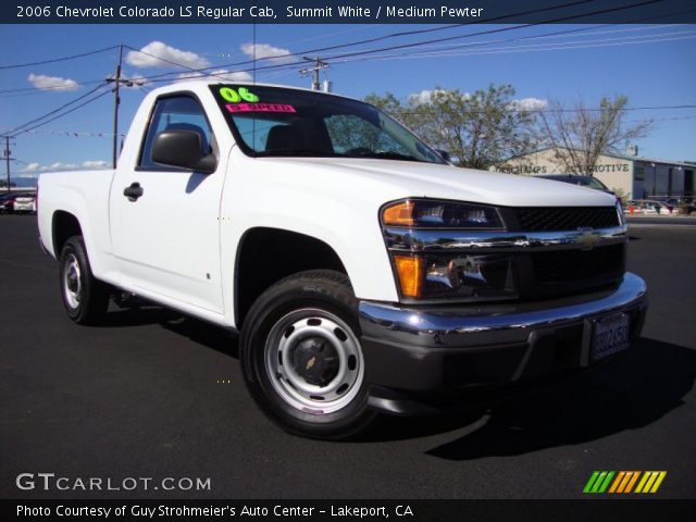 2006 Chevrolet Colorado LS Regular Cab in Summit White