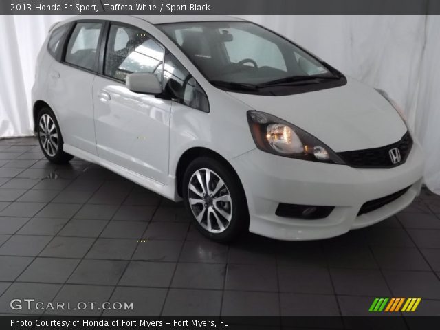 2013 Honda Fit Sport in Taffeta White