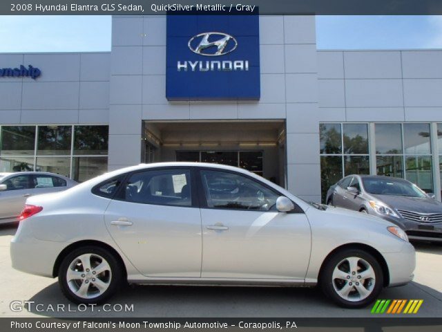 2008 Hyundai Elantra GLS Sedan in QuickSilver Metallic